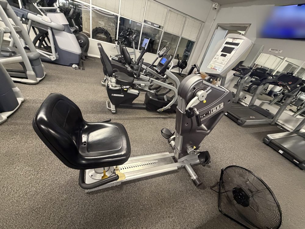 SciFit total-body seated trainer at Phoenix Fitness gym in Toccoa, GA