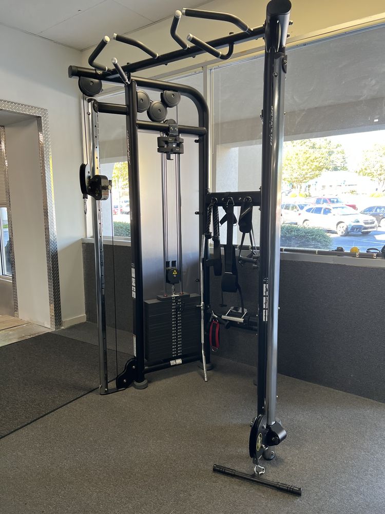 Life Fitness functional trainer at Phoenix Fitness gym in Toccoa, GA