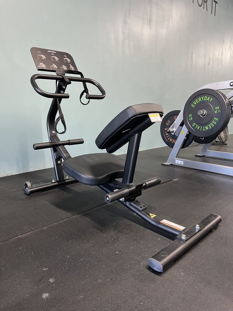 Stretching station at Phoenix Fitness gym in Toccoa, GA